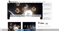 Desktop Screenshot of gameranx.com